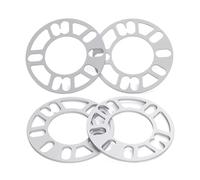 4 Pezzi Distanziali Adattatori Universali Per Ruote Auto 4X98 4X100 4X108 4x110 4x112 4x114.3 5x100 5x110 5x112 5x115 5x120 Distanziale Ruota Adattatore(3mm Spacer)