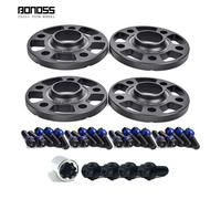 4 pezzi distanziali ruota centrati sul mozzo 12 mm + 15 mm con blocco per Mer...