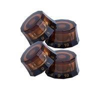 4 Pezzi Dodecagono Manopole Per Chitarra Manopola Del Volume Della Chitarra Manopola Per Basso Per LP Tappo Del Potenziometro Accessori Di Ricambio Per Chitarra parti di chitarra(3)