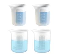 4 pezzi dosatore per detersivo, 2 sfere di lavaggio per detersivo liquido, misurino in silicone, capacità 150 ml, 100 ml, per detersivo liquido, fai da te, fai da te, ceretta, cucina