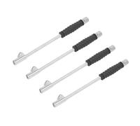 4 Pezzi Dual Head Chuck - /4 I Fem Npt con 0,6 I Lunghezza per Auto, Moto e Inflazione