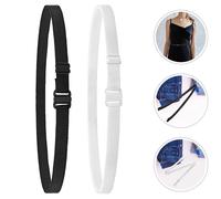 4 pezzi elastici elastica banda in vita regolabile per camicie e maglioni No