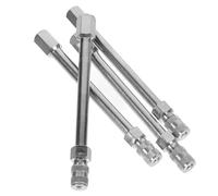 4 pezzi estensioni della valvola del pneumatico estensori dello stelo della