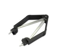 4 Pezzi Estrattore Ic Clip per Chip Plcc, Rimozione Sicura su Pcb | Acciaio Inossidabile e Plastica, Protezione dei Pin, per Tecnici Elettronici e Manutenzione Motherboard