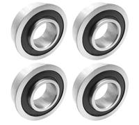 4 Pezzi F6003-20-2RS Cuscinetto a Sfere a Gola Profonda,20 x 35 x 11 mm Cuscinetti a Sfera di Alta Qualità per Carriole,per Fresatrici,Vari Dispositivi Meccanici,Carrelli da Giardino e Fai Da Te