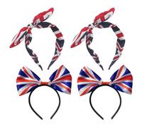 4 Pezzi Fascia Per La Testa, Fascia Elastica, Accessori Per Capelli Alla Moda, Banda Per Capelli In Tessuto Fatto A Mano, Accessori Per Abbigliamento Per Feste.