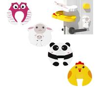 4 Pezzi Ferma Porta, Fermaporta In Schiuma, Fermaporte Bambini, Fermaporta Sicurezza Per Bambini, Protezione Per Bambini Dito, Per Evitare Che Bambini E Animali Si Chiudano In Una Stanza