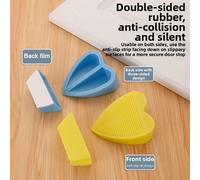 4 PEZZI Fermaporta per Sicurezza Domestica Adatto ai Bambini e Facile da Usare