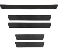 4 Pezzi Fibra di Carbonio Battitacco per Jeep Avenger 2022-2025,Adesivo Batticalcagno Porta Auto Protezione,Anti-Graffio Scuff Piastra di Protezione