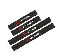 4 Pezzi Fibra di Carbonio Guardia Porta Soglia, per Citroen ami AMI Xsara Picasso Berlingo C1 C2 C3 Aircross C4 Battitacco Prevenire L'Usura AntiGraffio Accessori Styling Auto,D
