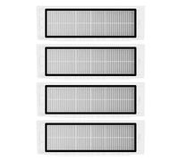 4 Pezzi filtri Hepa per Roborock S6 S5 MAX S6 Pure S6 MaxV S60 S65 S5 S50 | Per E25, E35, S51, S55, S4, E2, E3, E4, E5, T6, T7/T7 Pro, lavabile e riutilizzabile, filtraggio ad alta efficienza