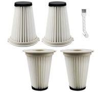 4 Pezzi Filtro Aspirapolvere Compatibile con Kenmore K3000 10438 DS4015 DS4030, in Plastica, con Spazzola di Pulizia, per Filtrare Polvere, Batteri e Lanugine