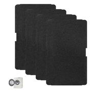 4 Pezzi Filtro per Asciugatrice Beko Ricambio 2964840100, Spugna per Filtro Dell'Evaporatore Anche per Grundig, Blomberg, Elektra-Bregenz 240x155x10mm, Facile da Pulire e Sostituire