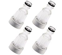 4 Pezzi Filtro per l'acqua per Idropulitrice Filtro dell'acqua per Giardino Raccordi per Filtri d'acqua per Tubi da Giardino