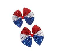 4 pezzi fiocchi for capelli da cheerleader for ragazze graziosi for bambini copricapo fermagli for accessori for Per Cheerleader