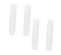 4 Pezzi Flacone Dosatore Morbido 50ml in Pe Bianco per Cosmetici