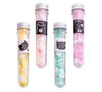 4 pezzi Fogli di Sapone Monouso per Mani e Viso, Scatola plastica | Leggeri da Portare, Uso Rapido a Scuola e Viaggio, Formato Multicolore, per Donne e Genitori
