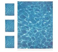 4 Pezzi Foglio di Acqua per Modellismo Miniatura Texture Realistica | Plastico, 75g, Facile da Usare per Diorami, Layout Ferroviari e Progetti Scolastici
