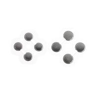 4 pezzi for controller Nintendo 3DS D-Pad a cupola in metallo a scatto for scheda PCB for pulsanti ABXY pellicola conduttiva(MIX)