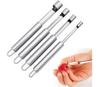 4 Pezzi Frutta Togli Torsolo Multifunzione, Levatorsolo per Mele in Acciaio Inox，Pera Core Remover Strumento per la Casa e la Cucina, Leva Torsolo alle Mele