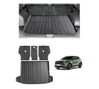 [4 Pezzi] GAFAT Compatibile con Kia Sportage NQ5 V 2022-2025 2026 Tappetini per Bagagliaio + Sedili Posteriori, Sportage 2025 Tappetino Protezione TPE Tutte le Stagioni, Scansione 3D, Bordo Alto
