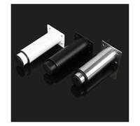 4 pezzi Gambe for mobili telescopiche regolabili Gambe for mobili for divani rotondi Gambe di supporto for mobili TV Tavolo for officine Gambe in ferro con altezza crescente(Blak 25-42m)