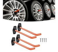 4 pezzi ganci da garage rastrelli di pneumatici pesanti per le officine per