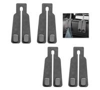 4 Pezzi Ganci Doppi per Sedile Posteriore Dell'auto, Car Seat Back Hook, Gancio Organizer per Seggiolino Auto, Gancio Rotabile a 360° per Poggiatesta Auto, Per Oggetti e Borse