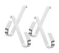 4 Pezzi Ganci for Rivestimenti in Acciaio Inossidabile Ganci for Rivestimenti Appesi Ganci for Rivestimenti in Vinile Appesi Vasi da Fiori Ganci a S for Esterni Ganci for Rivestimenti in Vinile for Ap