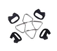 4 pezzi gancio for cintura fotocamera tracolla triangolo anello diviso fibbia di ricambio for fotocamera accessori for Fujifilm Olympus