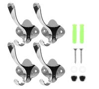 4 Pezzi Gancio In Acciaio Inossidabile Per Asciugamano Cucina Bagno