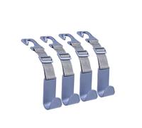 4 Pezzi Gancio Poggiatesta Auto, per Ford Puma MK2 ST Line X 2020 2021 2022 2023 Car Back Seat Hooks, Ganci Portaoggetti Auto, per Spesa Borsa Vestiti Bottiglie d'Acqua,C
