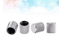 4 pezzi GD104 Chitarra elettrica placcata in cromo e manopole per controllo