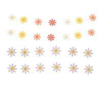 4 Pezzi Ghirlanda Margherite per Festa di Compleanno, Carta | Decorazioni per Party Scene Layout, Riutilizzabile, Non Facile da Sbiadire, Buona Lavorazione