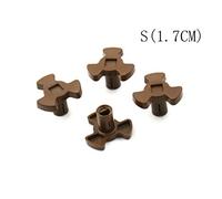 4 pezzi Giunto universale for piatto girevole, supporto for guida a rulli for forno a microonde, albero for vassoio, 17/23 mm(S)