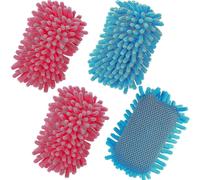 4 pezzi gomma per lavagna bianca in microfibra lavabile gomma per lavagna cancellabile a secco in microfibra