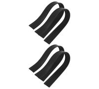 4 Pezzi Gomma Ricambio per Tergivetro Vetri 35cm Tagliabile Nero