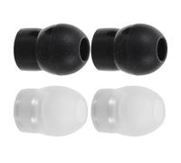 4 Pezzi Gommini Auricolari di Ricambio Calibro 6mm | Facile Sostituzione per Medici e Paramedici, Isolamento Acustico Migliorato, per Cliniche e Procedure Rapide