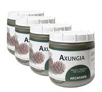 4 Pezzi Grasso per Zoccoli Cavalli 1 lt, Nero, unguento per crescita riparazione protezione e cura dello zoccolo dei cavalli, stalloni, puledri, fattrici, pony, shetland, asini, 100% Made in Italy