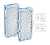 (4 pezzi) Guard S1/L1 Filtro HEPA di ricambio compatibile con aspirapolvere Miele Guard S1/ L1, Compact C1 & C2/ Complete C2 & C3 S8340, 2 filtri HEPA + 2 filtri di scarico AirClean e protezione del