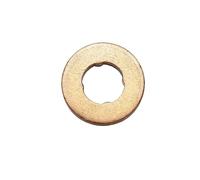 4 pezzi guarnizioni in rame for ugelli iniettori diesel Common Rail, guarnizioni piatte, anelli di tenuta 15x7,3x3 mm