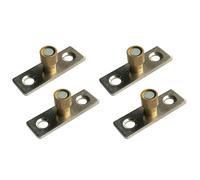 4 pezzi guida per porta scorrevole, fermaporta localizzatore con diametro 10mm, rotella di guida per pavimento porta armadio casa