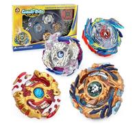 4 Pezzi Gyro Burst Starter Trottola,Starter Trottola,Trottole da Combattimento Set Gyro Toy inclusi Il giroscopico,launcher e arena, Regalo di Natale, Capodanno, Pasqua e Regali interesantes (B)