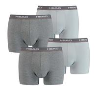 4 Pezzi Head Boxer Da Uomo Boxershorts Basic Pant Intimo Grigio