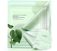 4 Pezzi Heartleaf 70 Soothing Collagen Mask, Maschere Collagene Viso | Maschera Collagene Lenitiva con Acido Ialuronico, Maschera Viso Notte per Pelli Sensibili, Beauty Coreana per Glass Skin
