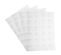 4 Pezzi Ice Packs per Refrigeratore, Bianco, Pe e Tessuto Non Tessuto