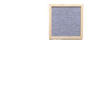 4 pezzi in feltro for lettere, bacheche for feste di compleanno, in, for cornici, lavagne decorative, regalo for bambini per Ufficio(Light Gray)