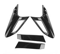 4 pezzi in fibra di carbonio posteriore copertura della luce, copertura posteriore della lampada posteriore