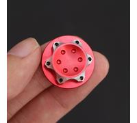 4 pezzi in lega di alluminio copertura del mozzo della ruota 17mm dado di
