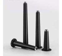 4 pezzi in lega di alluminio, tavolino conico, supporto for sedia, piedini da cucina, for armadio, mobile TV, divano(8cm(3.1in))